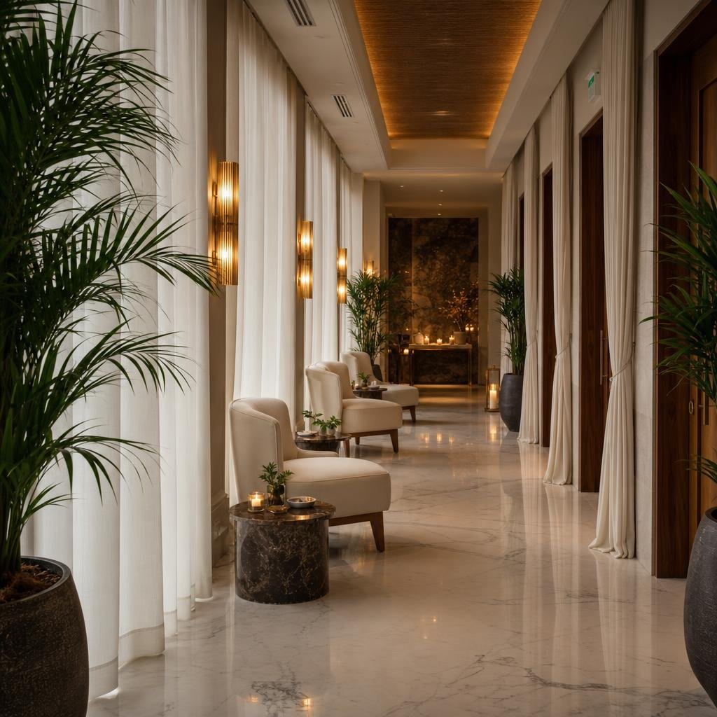 Fiori Spa exclusive members lounge — Koramangala Bangalore